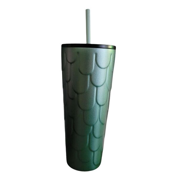Starbucks Green Tumbler with Straw - Picture 2 of 7